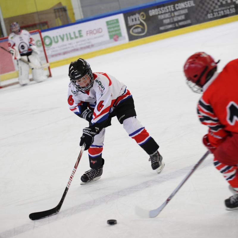 Photographie sportive hockey sur glace Caen