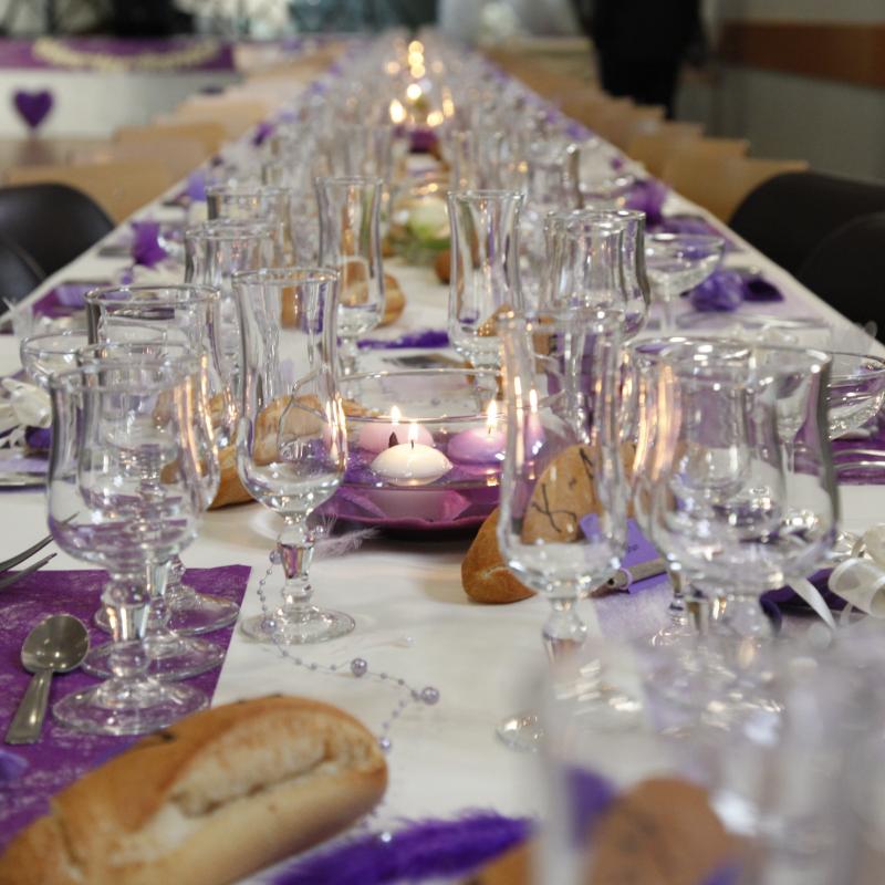 Décoration table mariage photographie Normandie